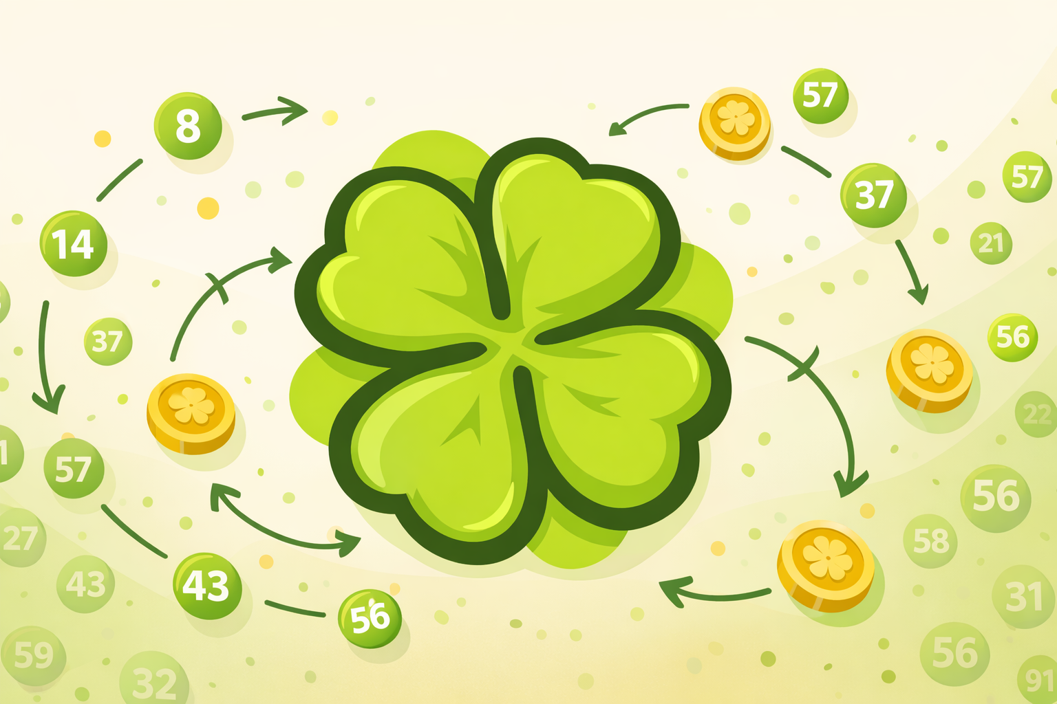 Ilustracao mostrando o funcionamento da Fezinha